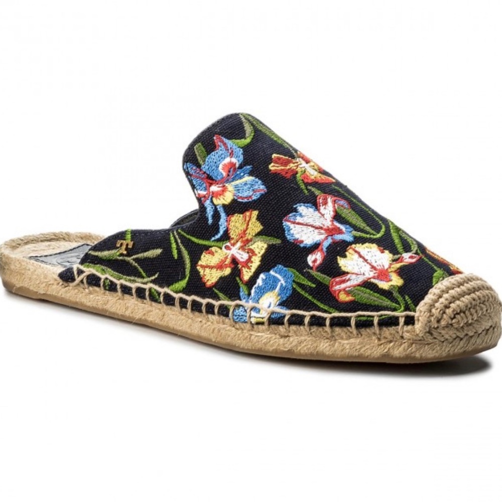 TORY BURCH | FLORAL DESING | SLIP ONS